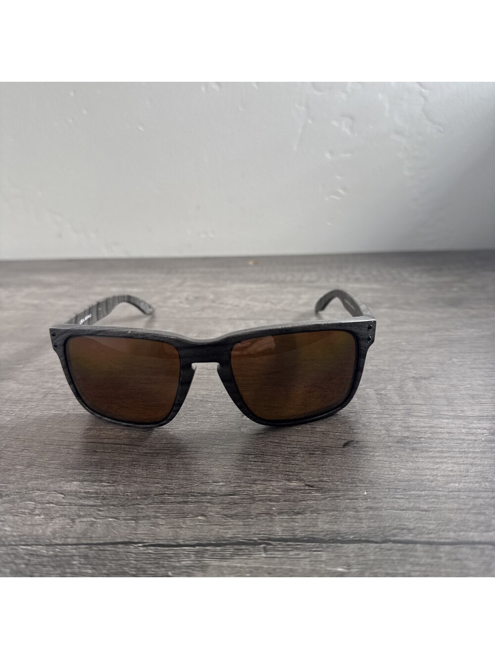 Oakley Holbrook XL Prizm Men's Polarized Sunglasses OO9417-0659 Woodgrain Read